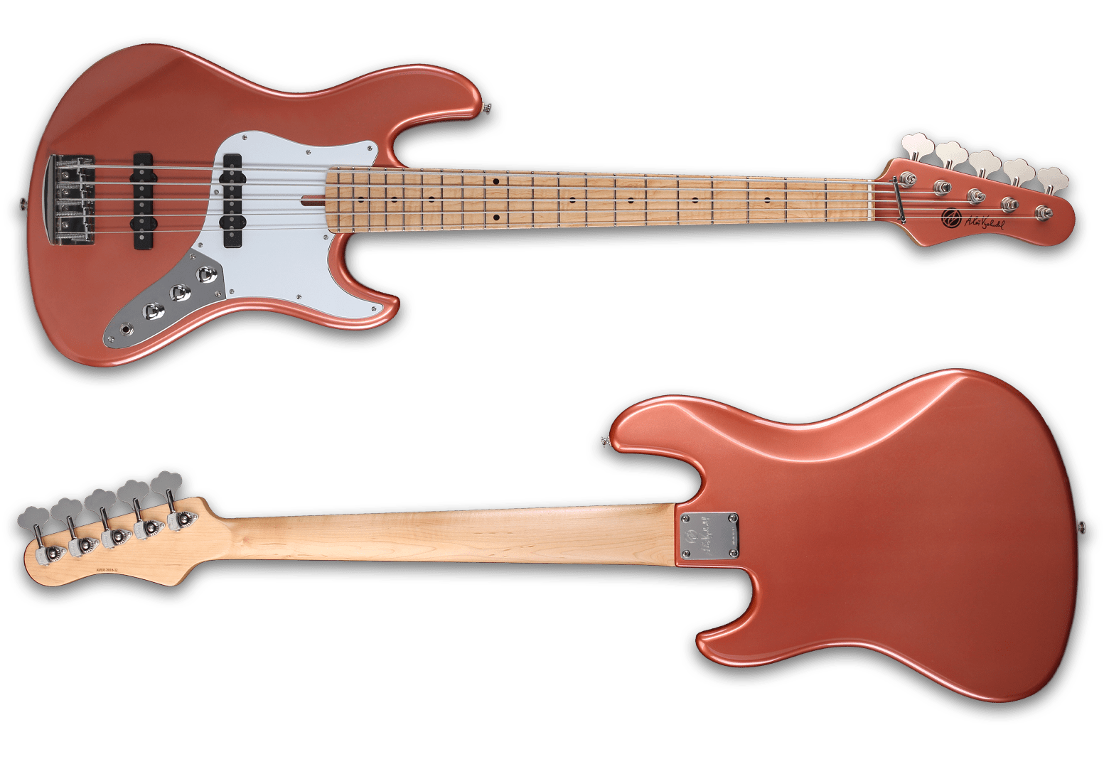 ベース AV Basses AVJ5 Burgundy mist AVJ5 | AV Basses